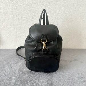 Black Drawstring Backpack Bag